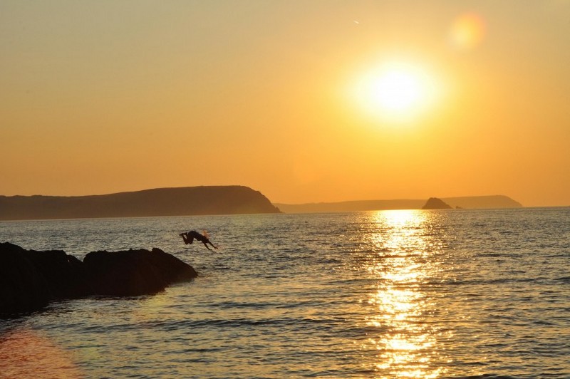 My-girlfriend-wildswimming-in-the-sunrise-at-a-secret-hiddenbeach-near-Porthscatho-on-Cornwalls-south-coast
